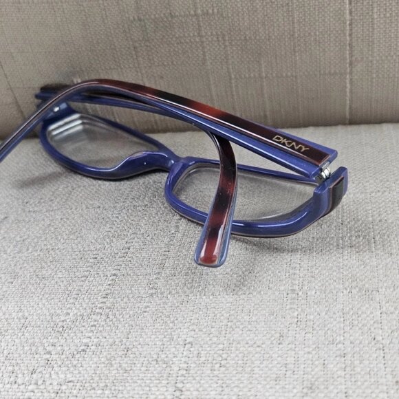 DKNY Women Glasses Frame Eyewear Blue/Brown Tone 51[]16 135 Eyeglass Frame only - Picture 6 of 11